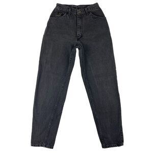 Wrangler Jeans Womens Black/Gray‎ High Waisted Size 8 Short (24x29)